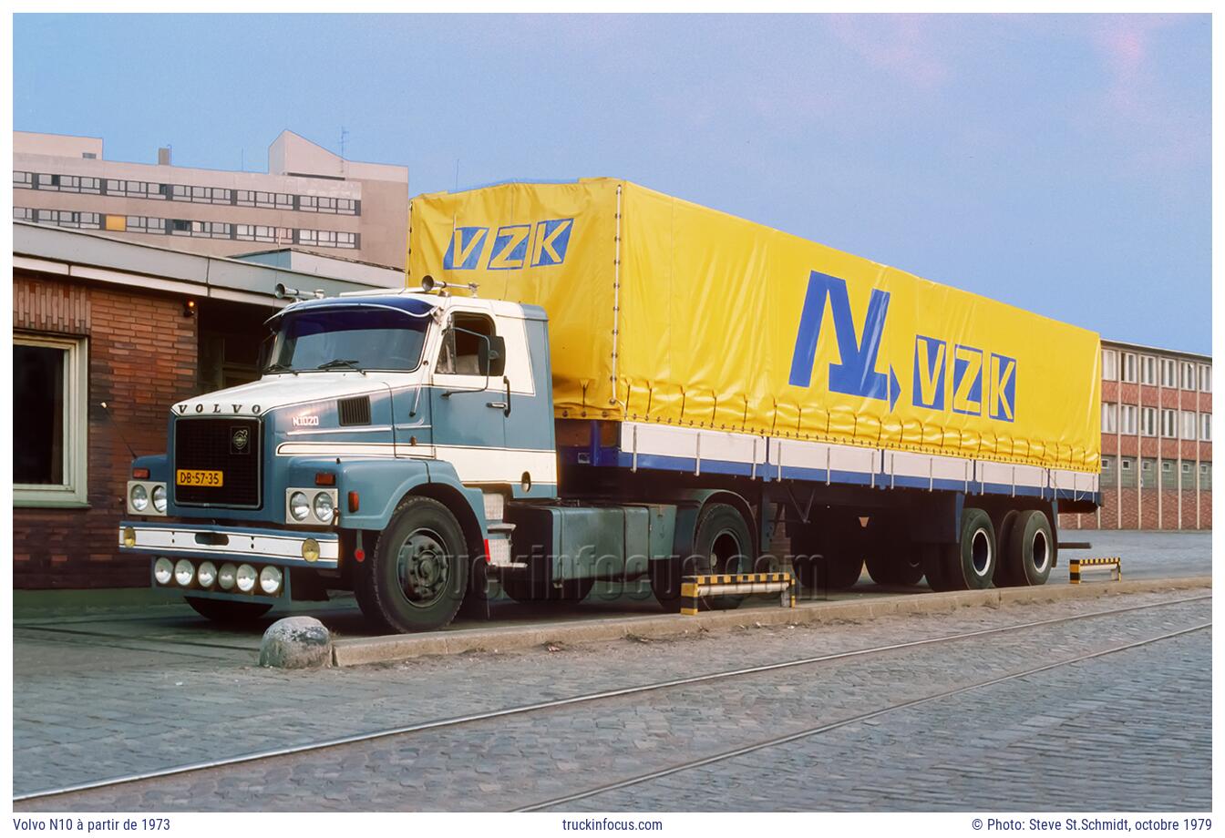 Volvo N10 à partir de 1973 Photo octobre 1979