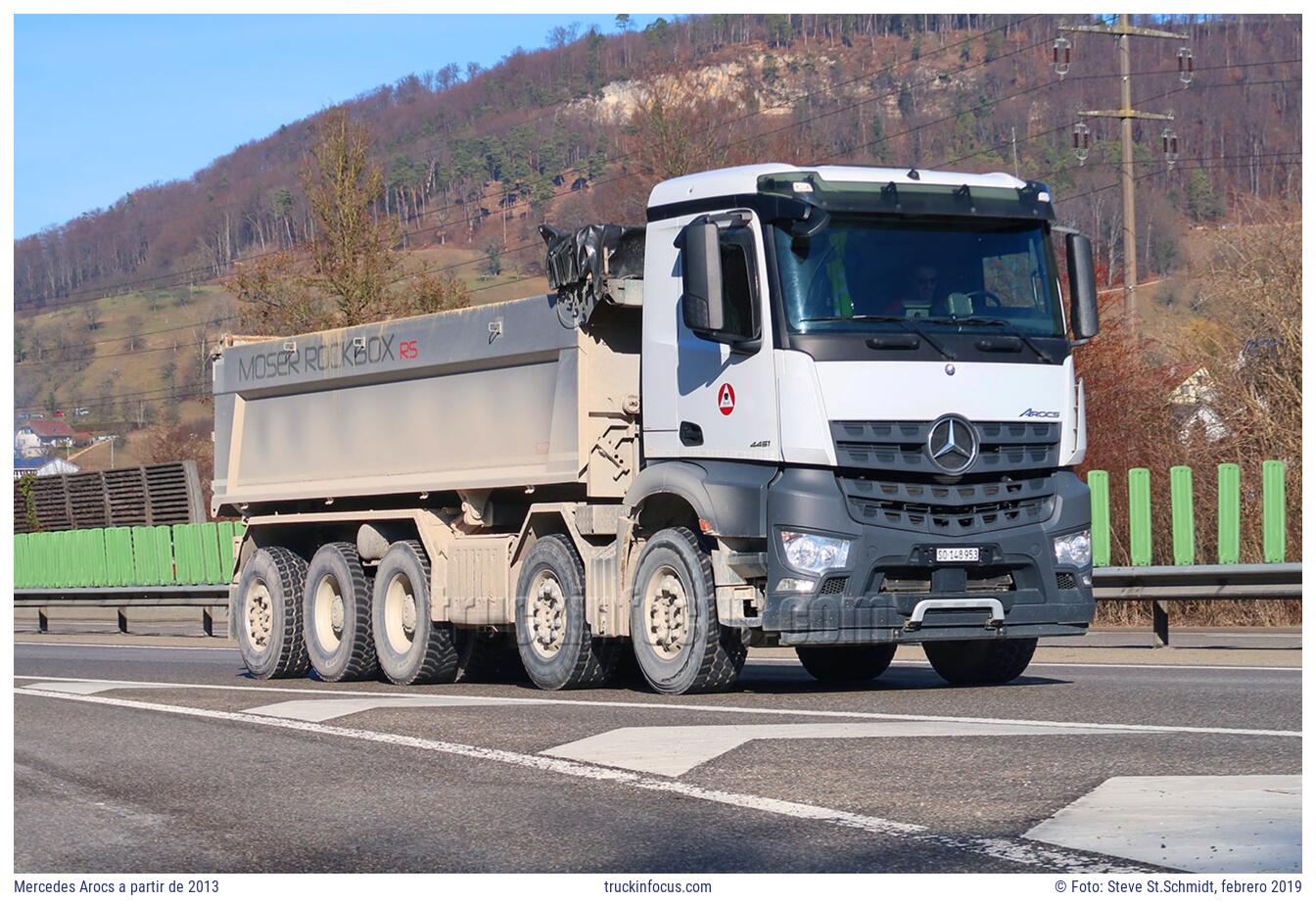 Mercedes Arocs a partir de 2013 Foto febrero 2019