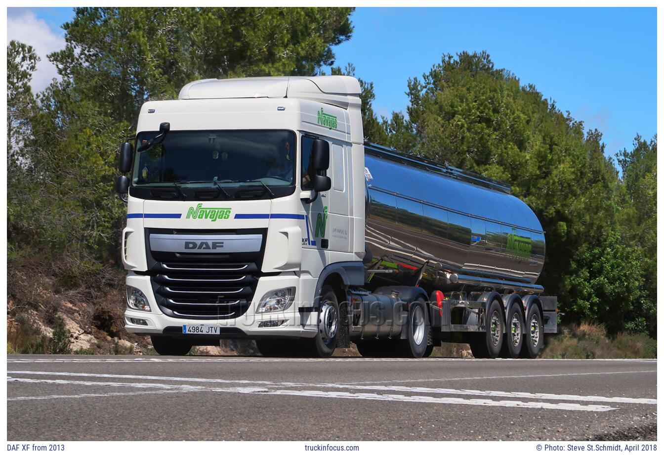 DAF XF from 2013 Photo April 2018