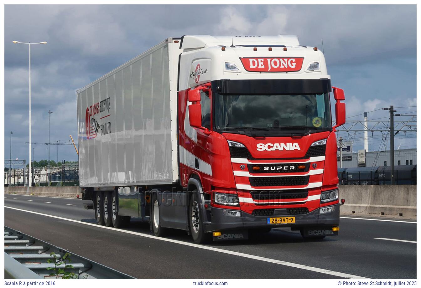 Scania R à partir de 2016 Photo juillet 2025