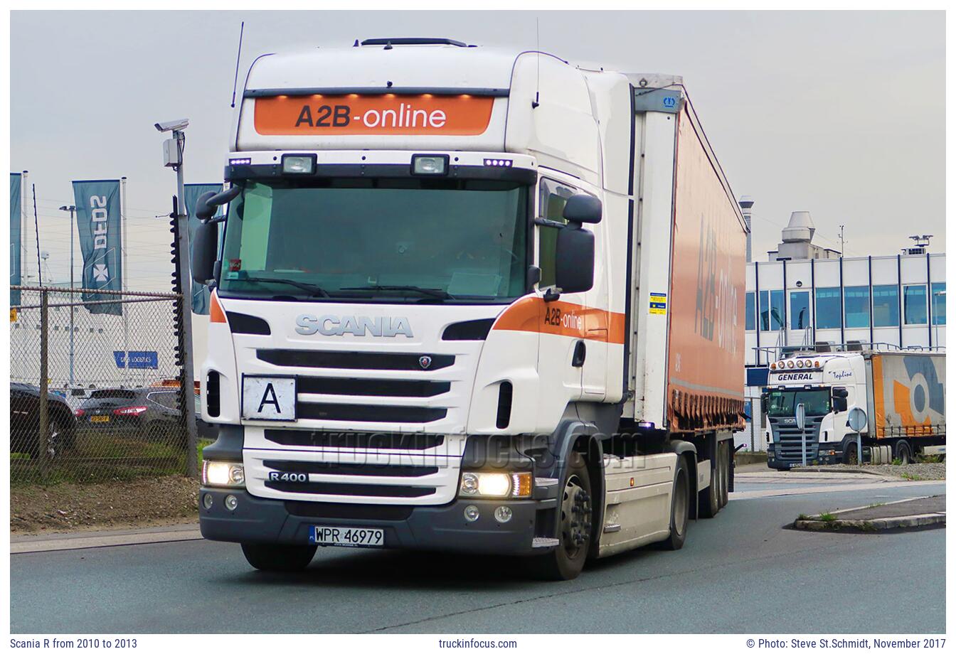 Scania R from 2010 to 2013 Photo November 2017