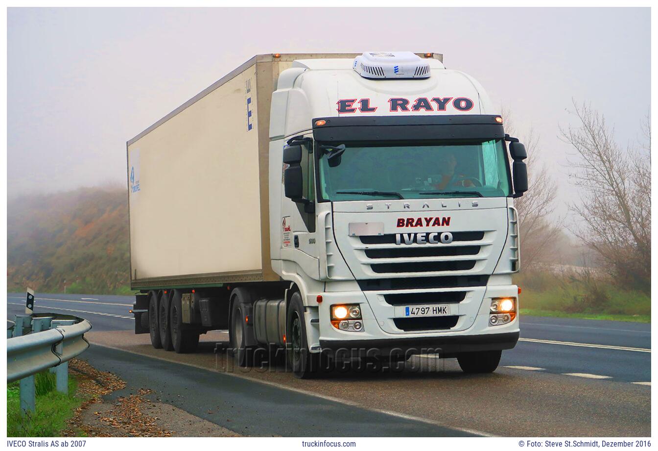 IVECO Stralis AS ab 2007 Foto Dezember 2016