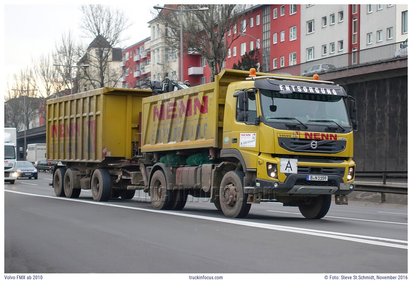 Volvo FMX ab 2010 Foto November 2016