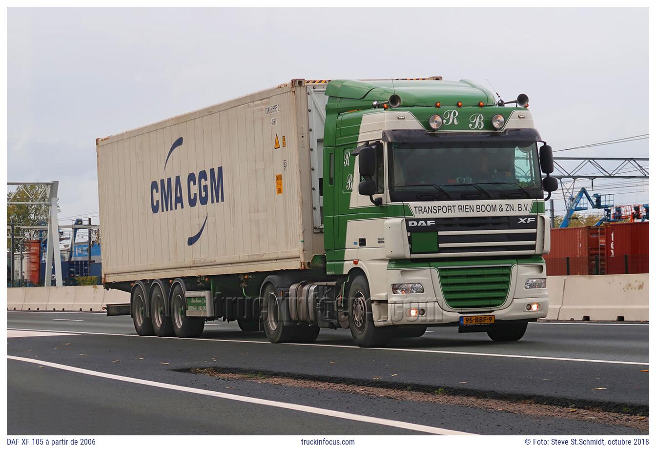 DAF XF 105 à partir de 2006 Foto octubre 2018