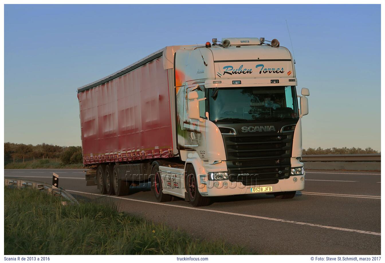 Scania R de 2013 a 2016 Foto marzo 2017