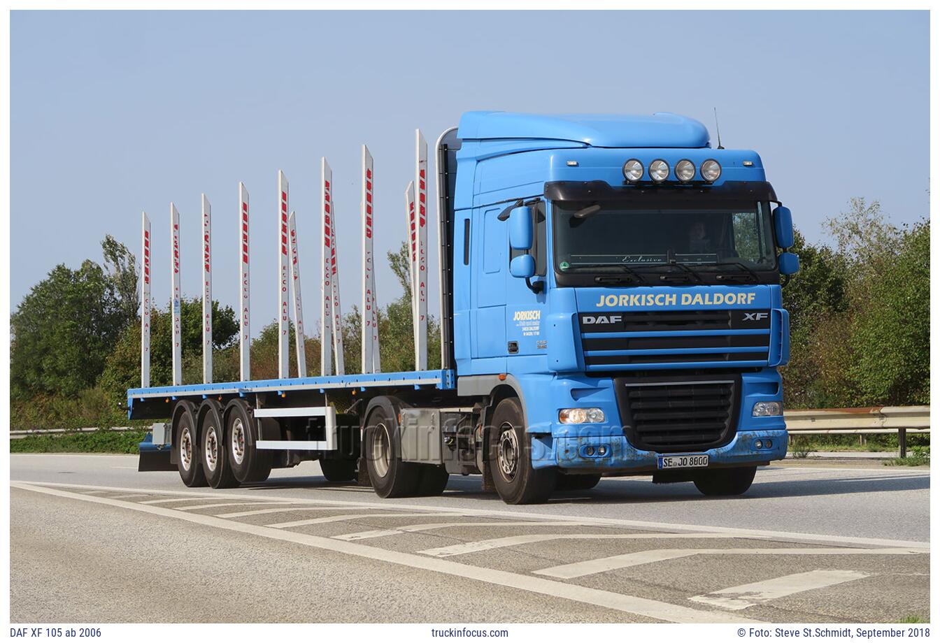 DAF XF 105 ab 2006 Foto September 2018