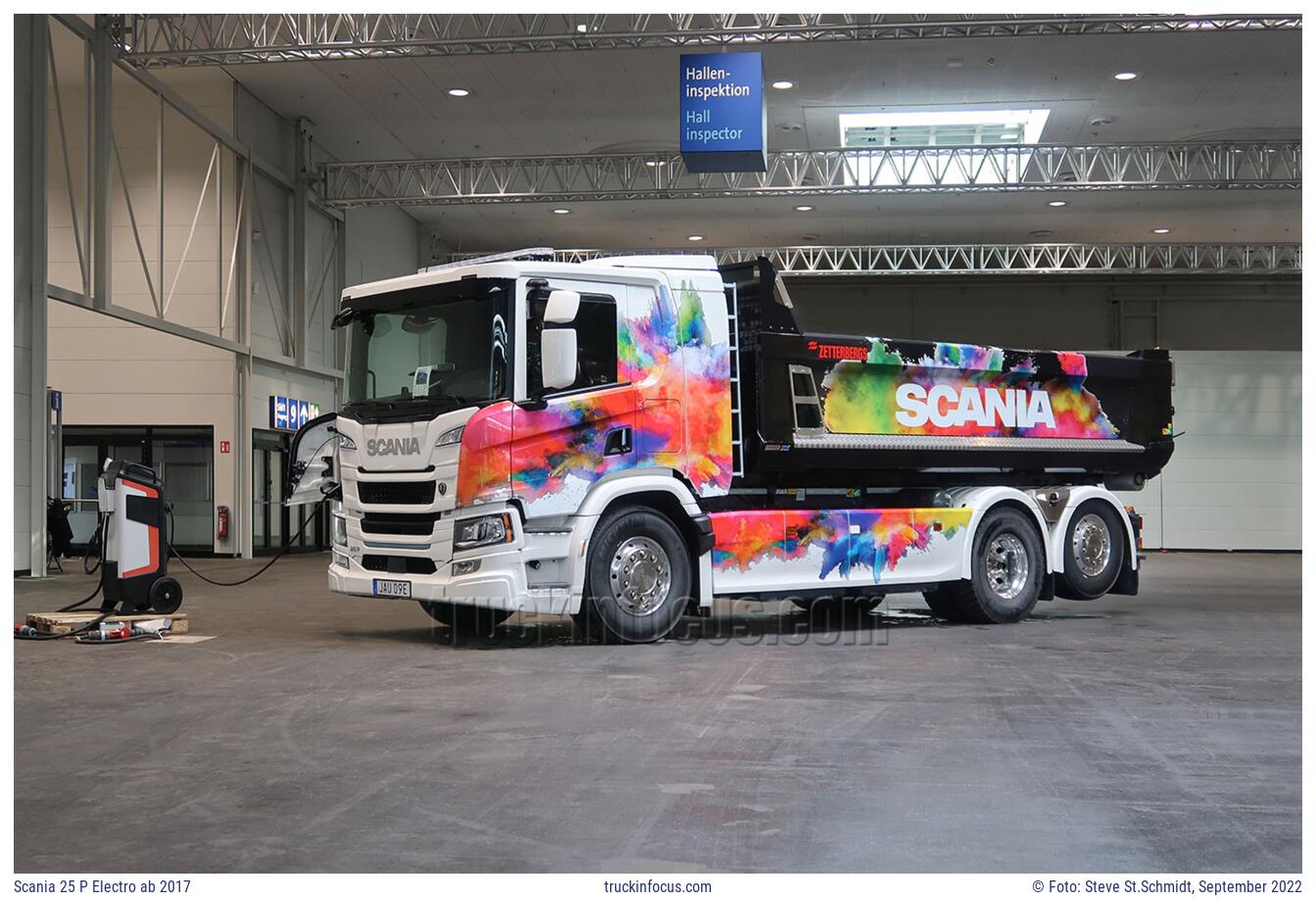 Scania 25 P Electro ab 2017 Foto September 2022