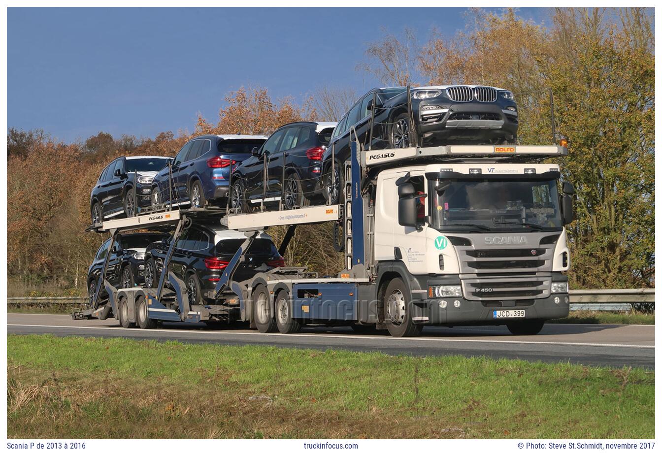 Scania P de 2013 à 2016 Photo novembre 2017