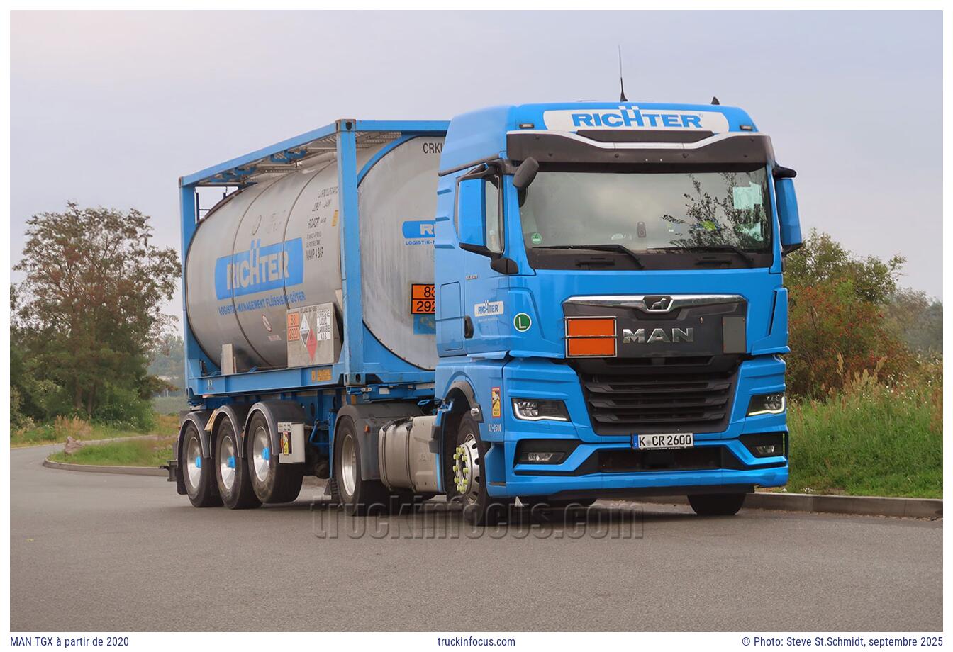 MAN TGX à partir de 2020 Photo septembre 2025