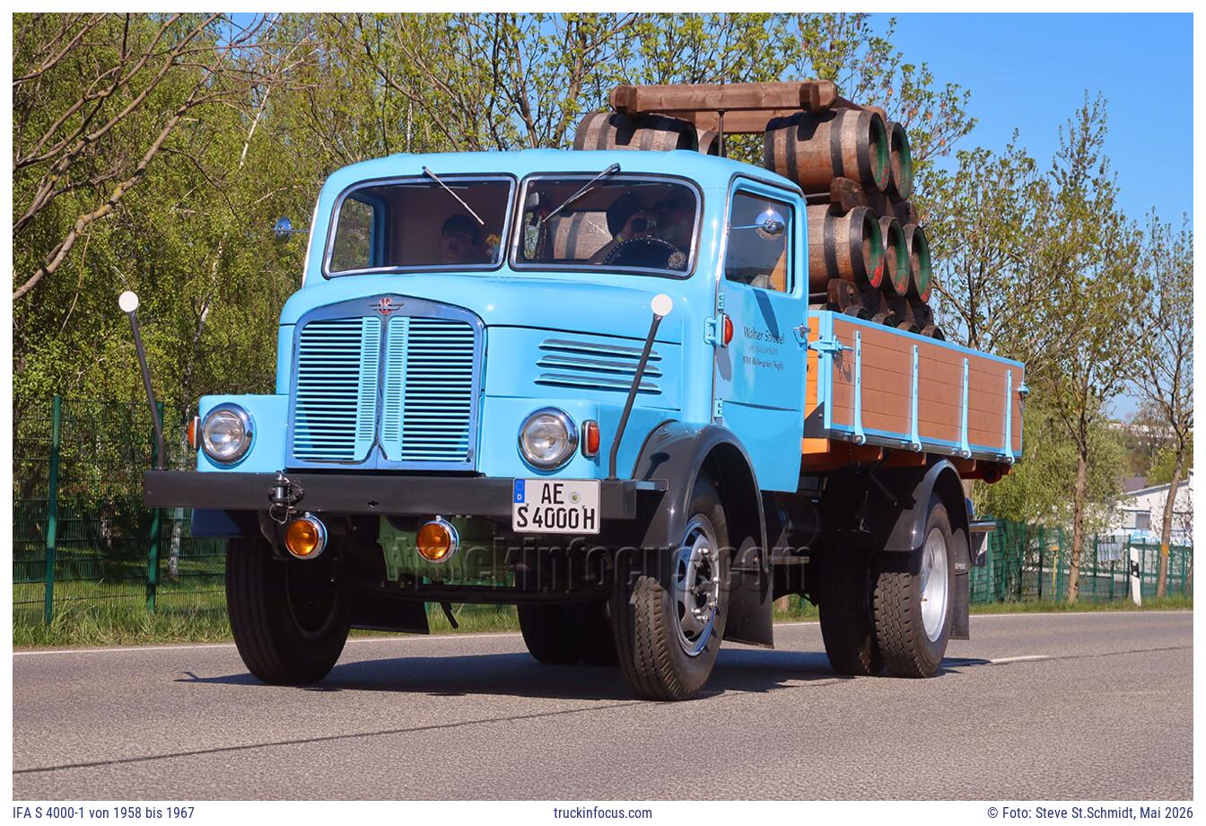 IFA S 4000-1 von 1958 bis 1967 Foto Mai 2026