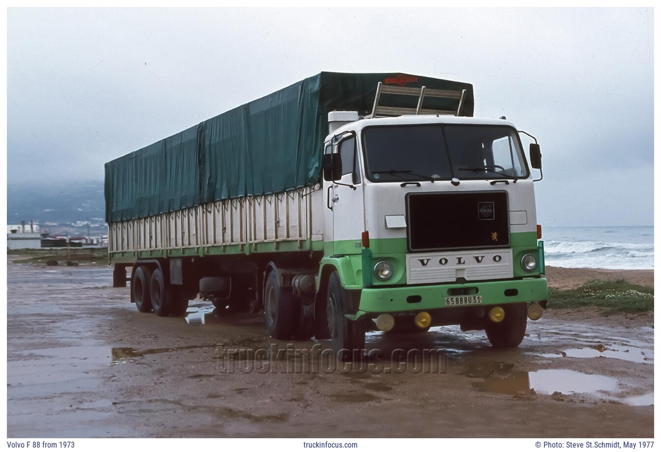 Volvo F 88 from 1973 Photo May 1977