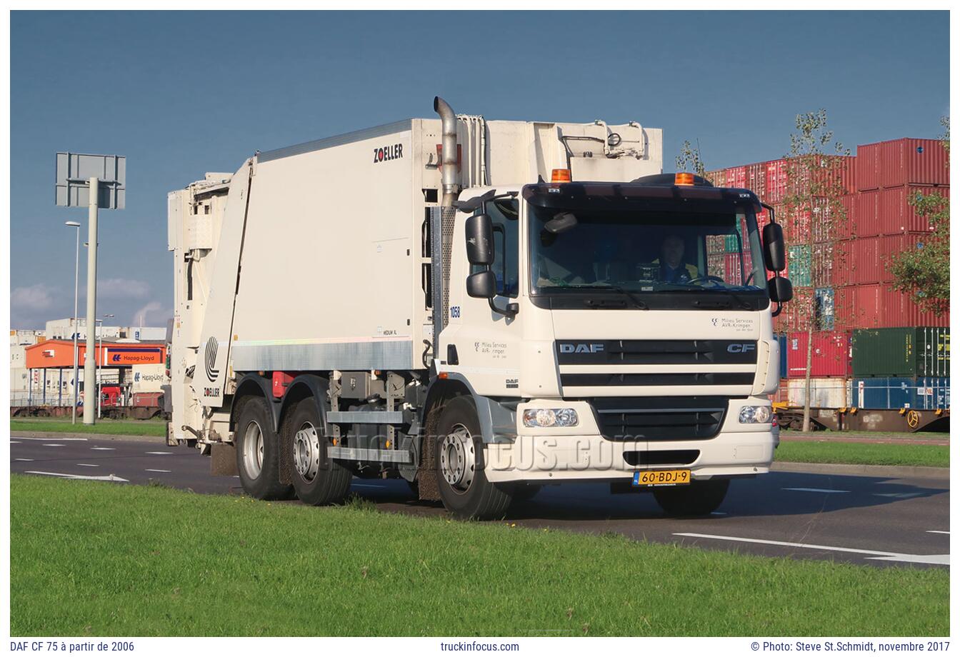 DAF CF 75 à partir de 2006 Photo novembre 2017