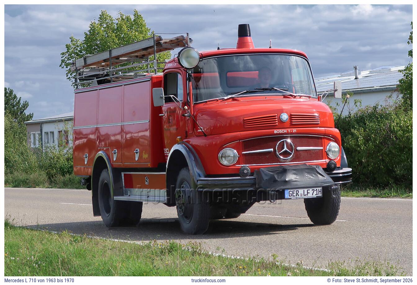 Mercedes L 710 von 1963 bis 1970 Foto September 2026
