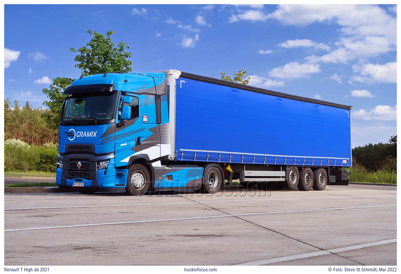 Renault T High ab 2021 Foto Mai 2022