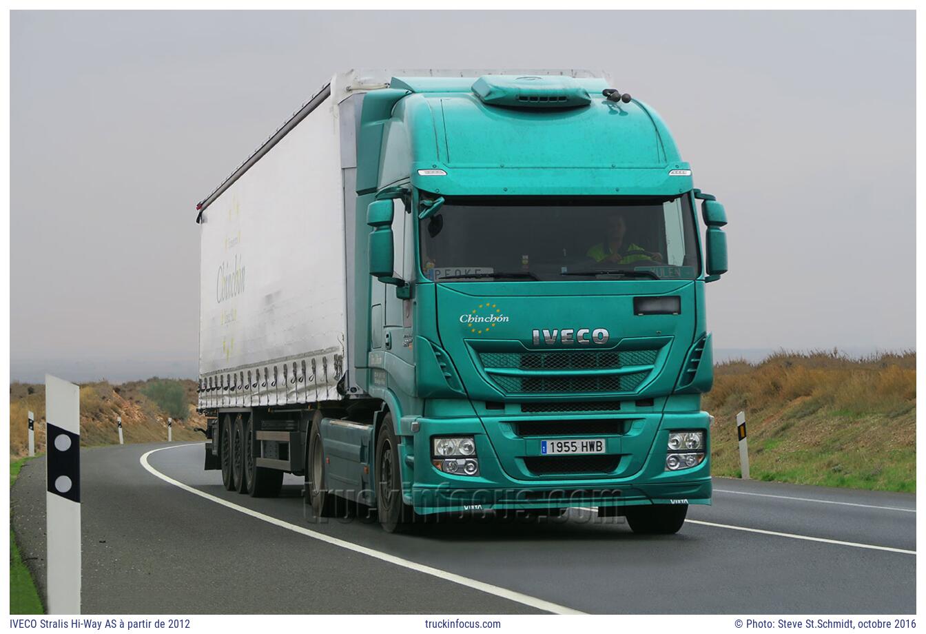 IVECO Stralis Hi-Way AS à partir de 2012 Photo octobre 2016