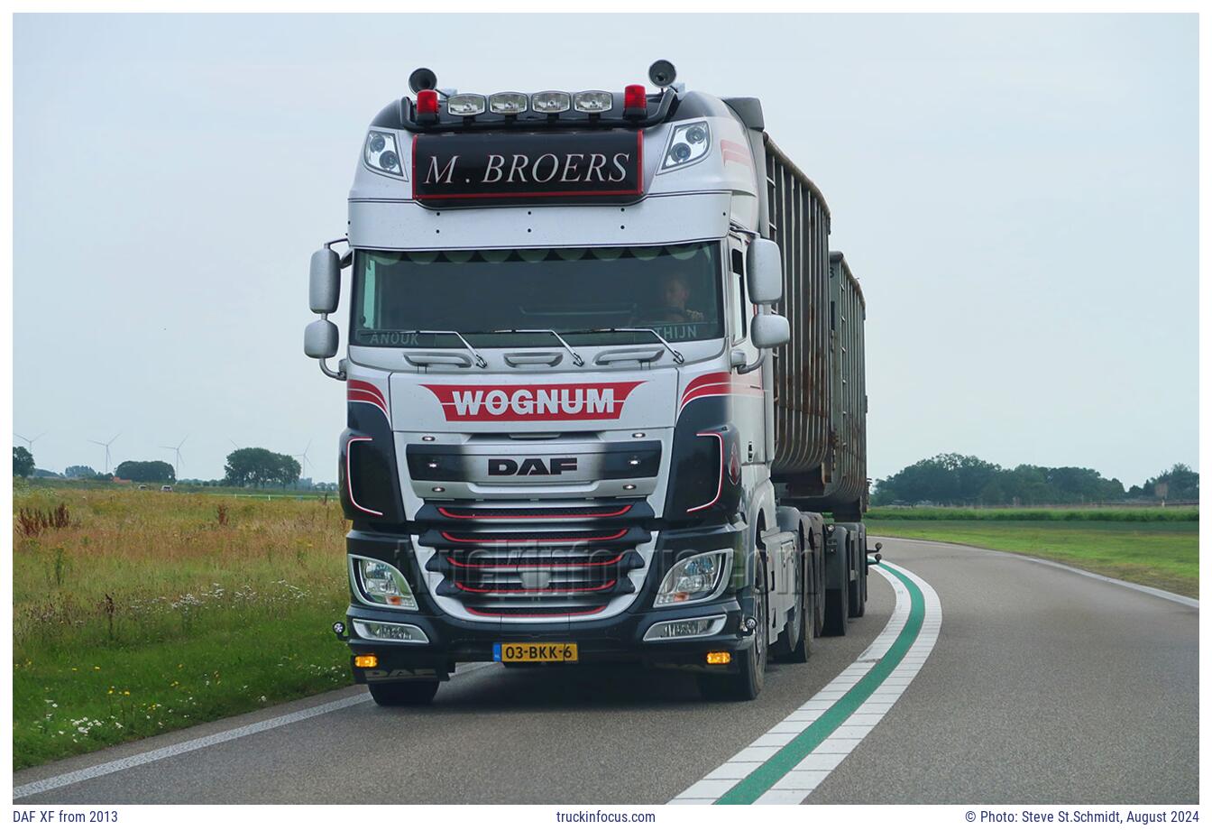 DAF XF from 2013 Photo August 2024