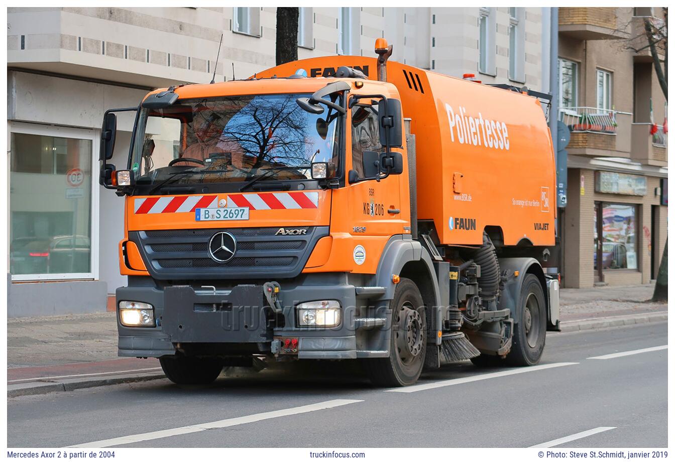 Mercedes Axor 2 à partir de 2004 Photo janvier 2019