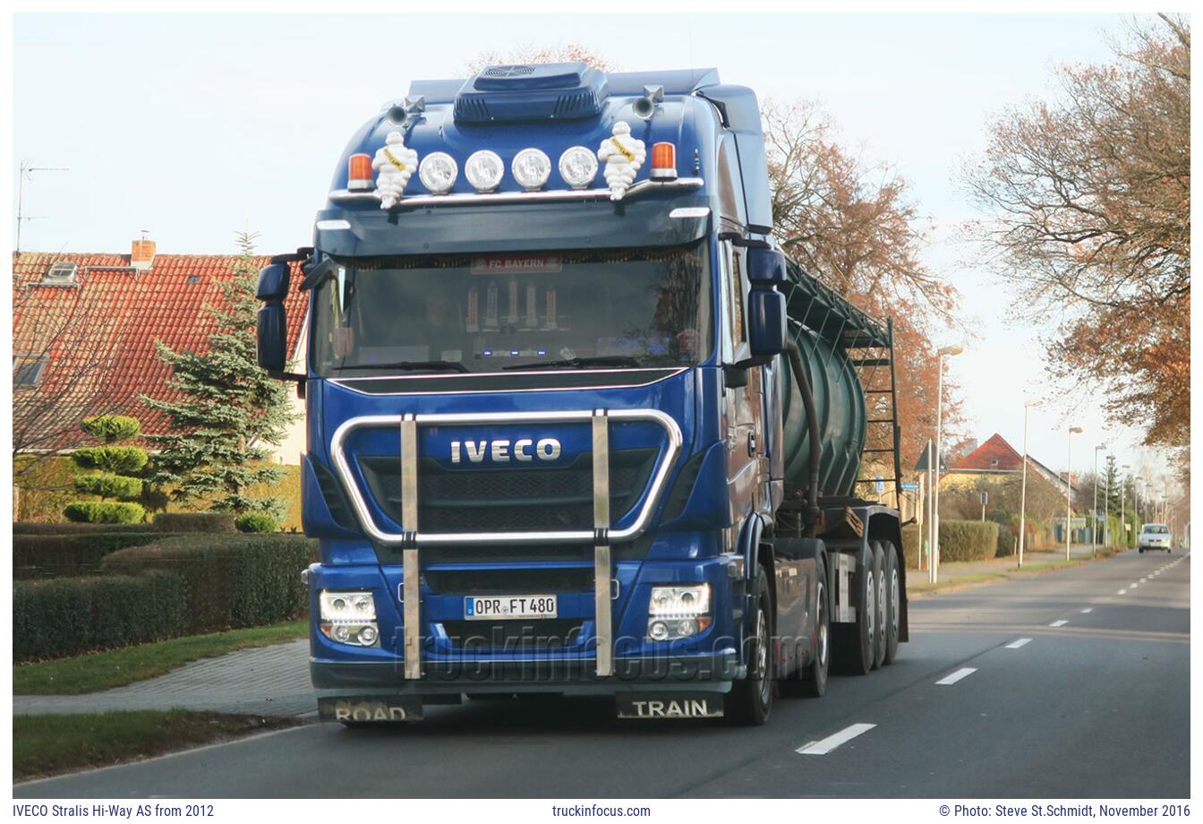 IVECO Stralis Hi-Way AS from 2012 Photo November 2016