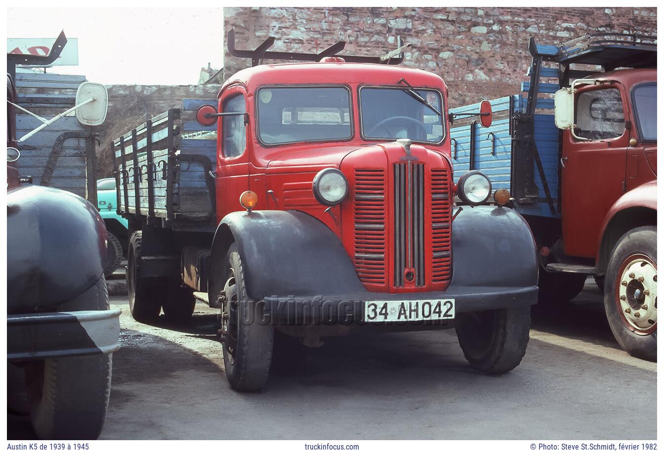 Austin K5 de 1939 à 1945 Photo février 1982