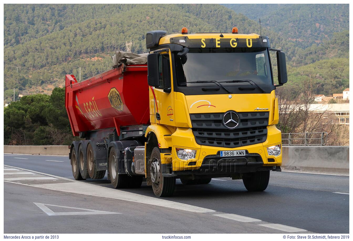 Mercedes Arocs a partir de 2013 Foto febrero 2019