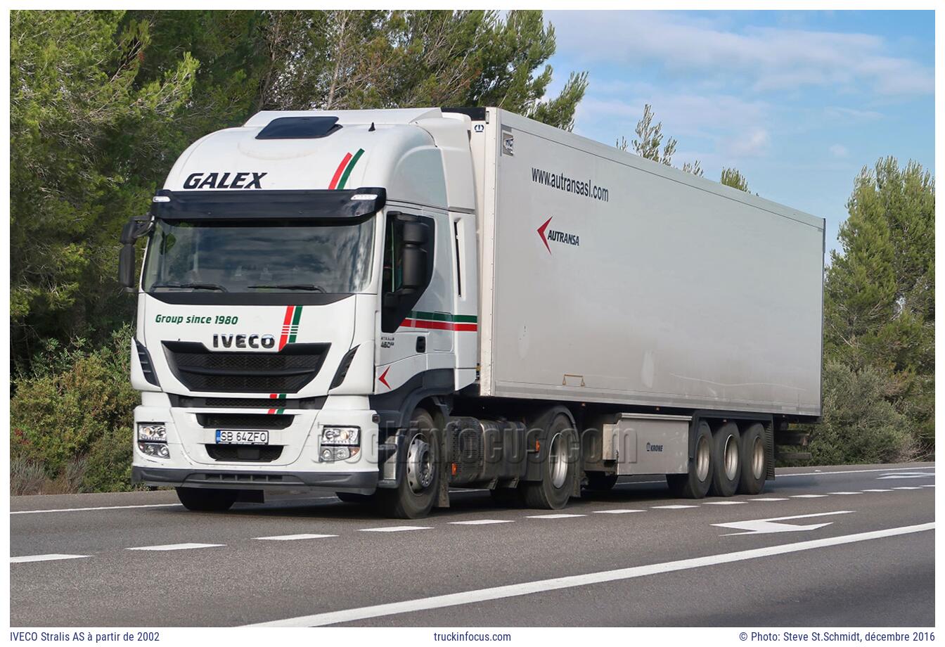 IVECO Stralis AS à partir de 2002 Photo décembre 2016