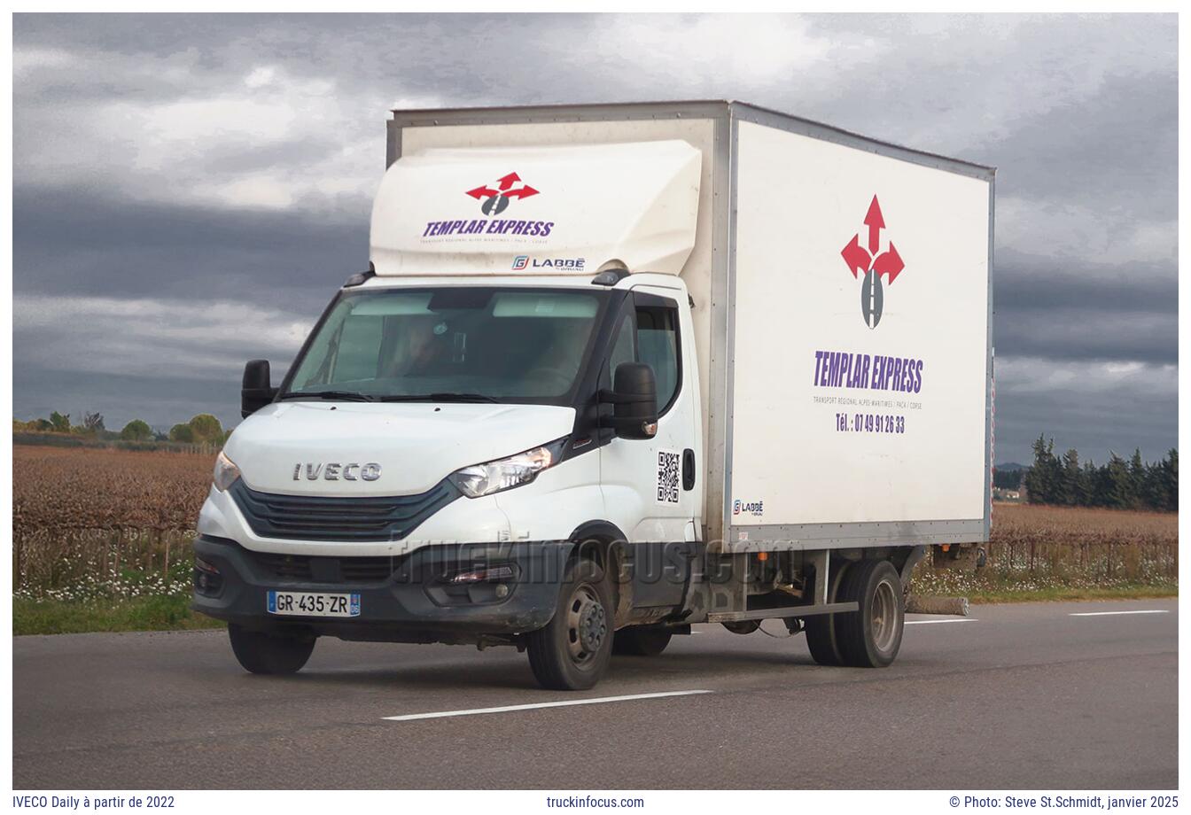 IVECO Daily à partir de 2022 Photo janvier 2025