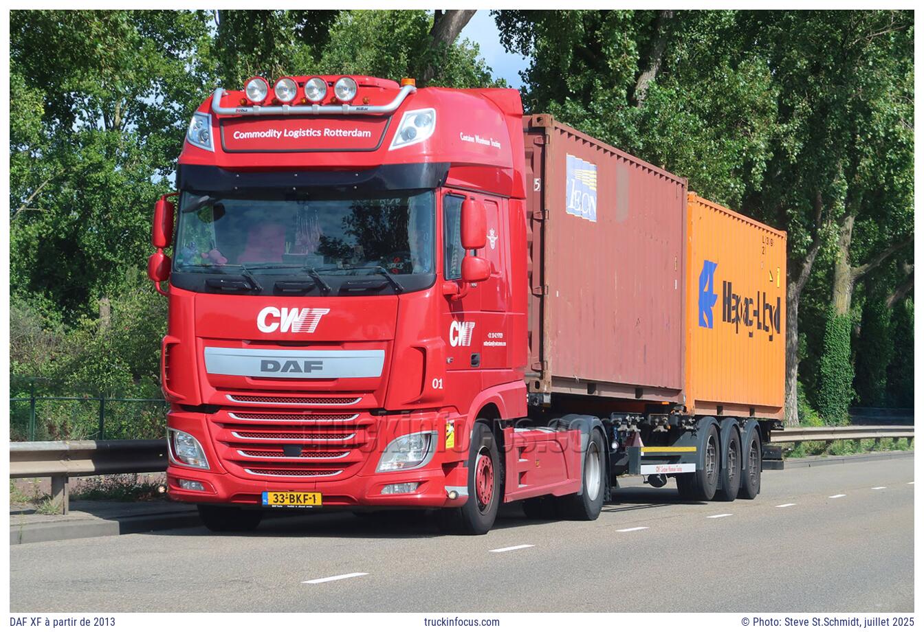 DAF XF à partir de 2013 Photo juillet 2025