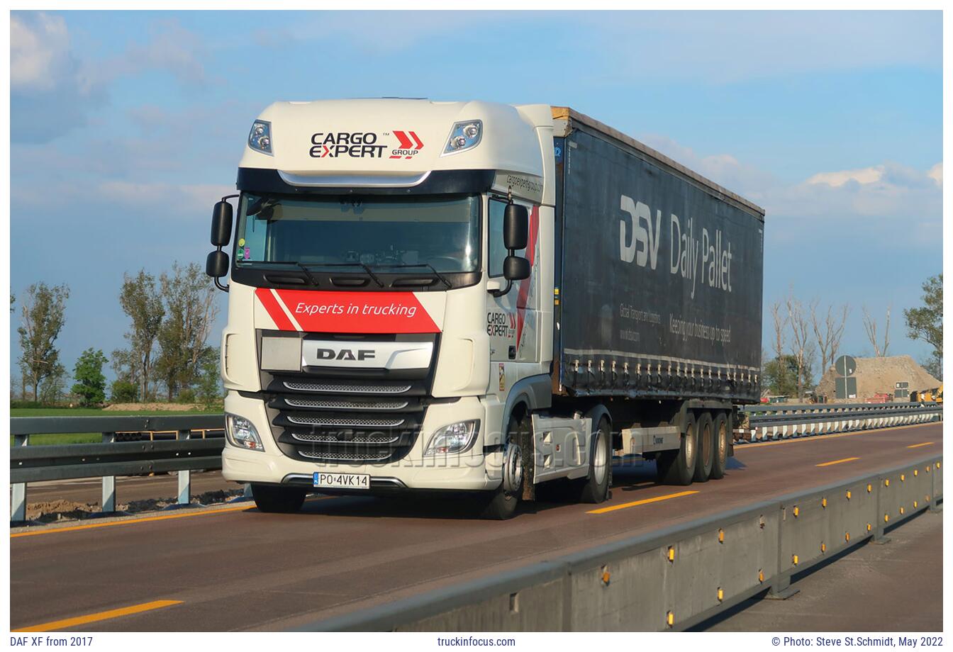 DAF XF from 2017 Photo May 2022