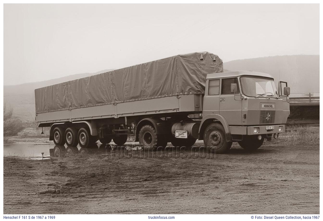 Henschel F 161 S de 1967 a 1969 Foto hacia 1967