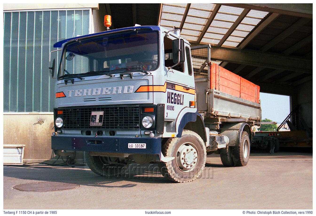 Terberg F 1150 CH à partir de 1985 Photo vers 1990