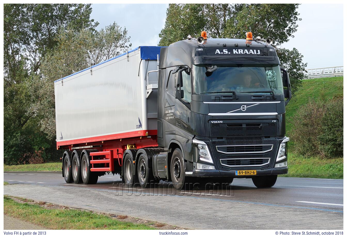 Volvo FH à partir de 2013 Photo octobre 2018