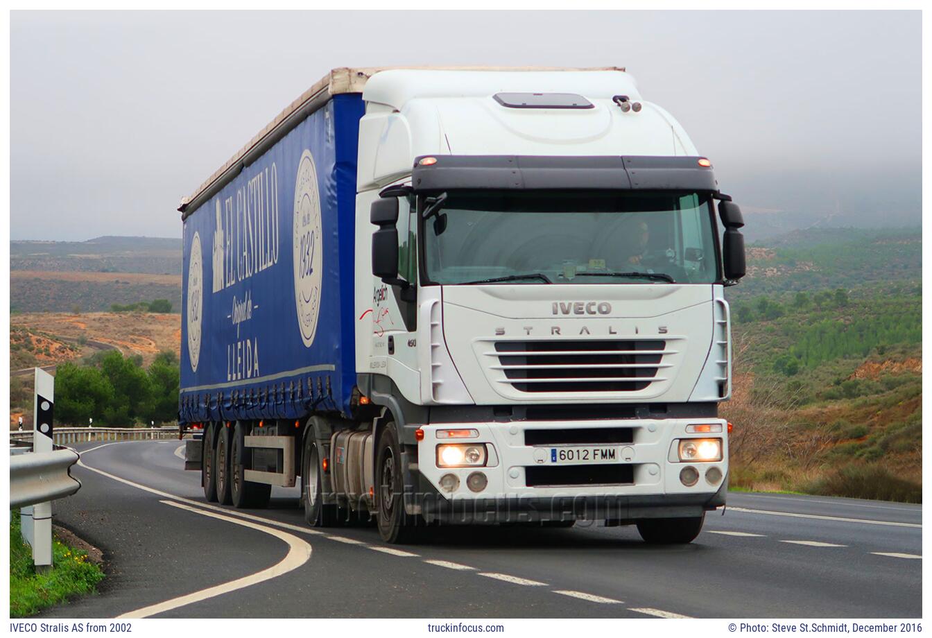 IVECO Stralis AS from 2002 Photo December 2016