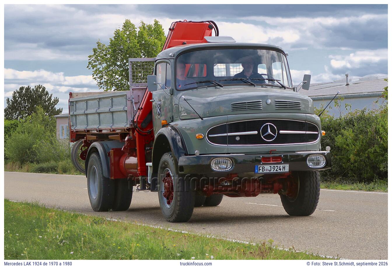 Mercedes LAK 1924 de 1970 a 1980 Foto septiembre 2026