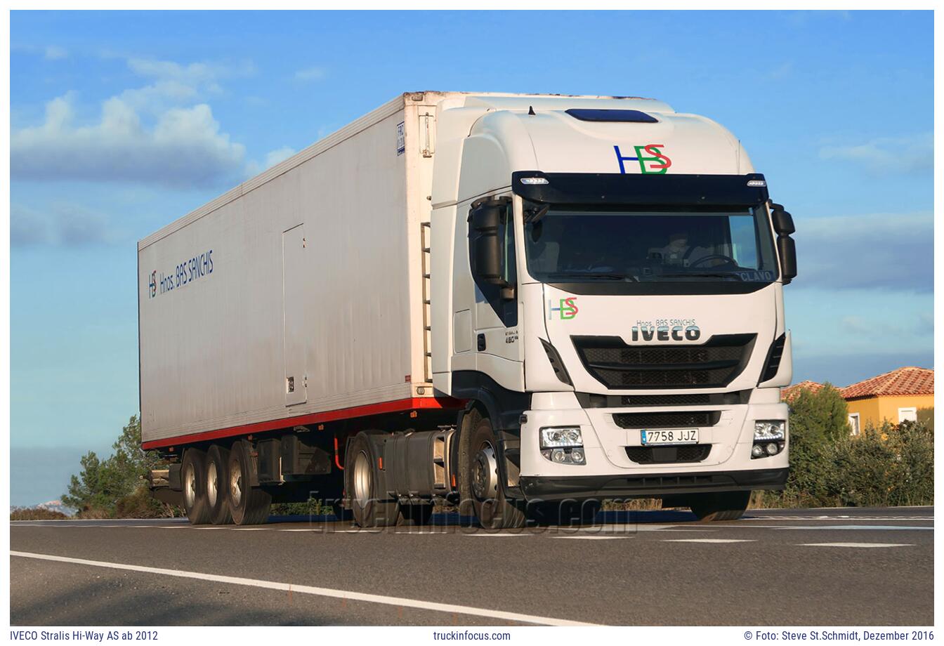 IVECO Stralis Hi-Way AS ab 2012 Foto Dezember 2016