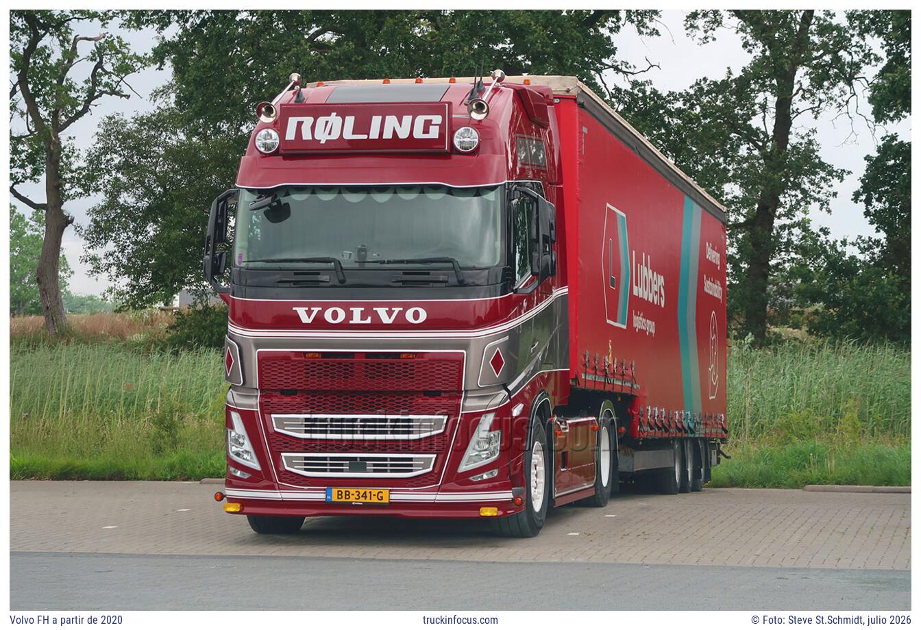 Volvo FH a partir de 2020 Foto julio 2026