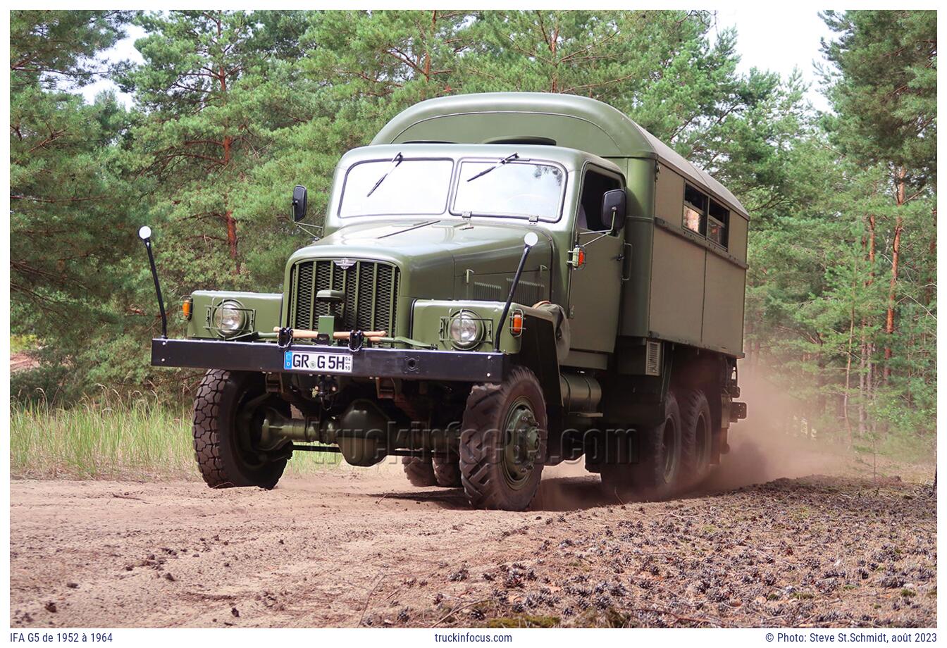 IFA G5 de 1952 à 1964 Photo août 2023
