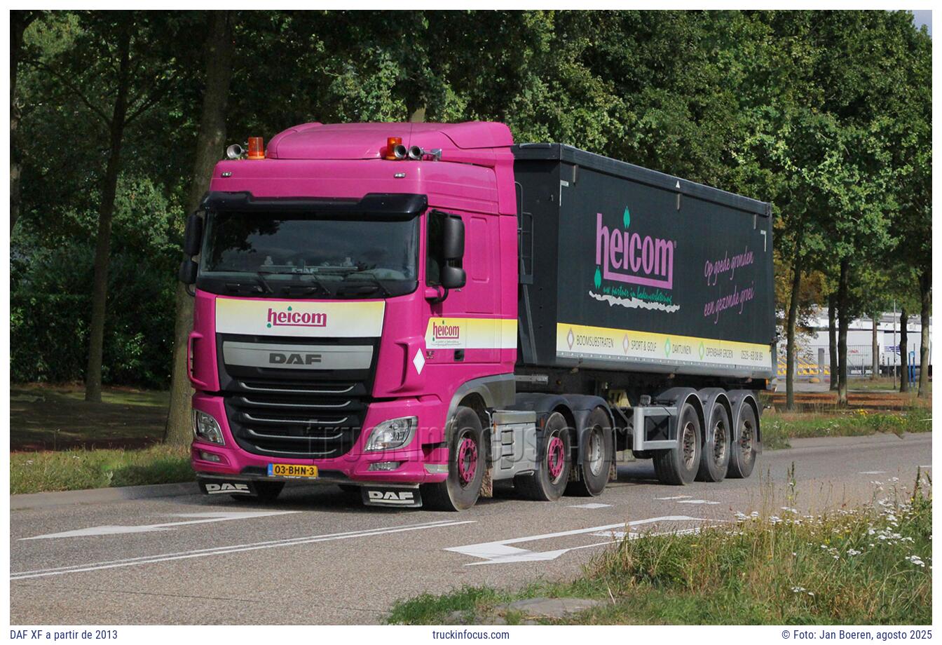 DAF XF a partir de 2013 Foto agosto 2025