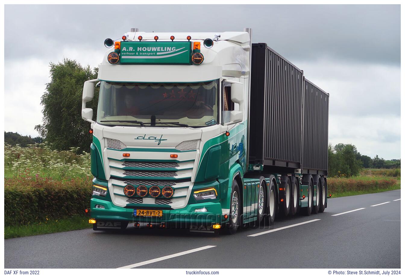 DAF XF from 2022 Photo July 2024