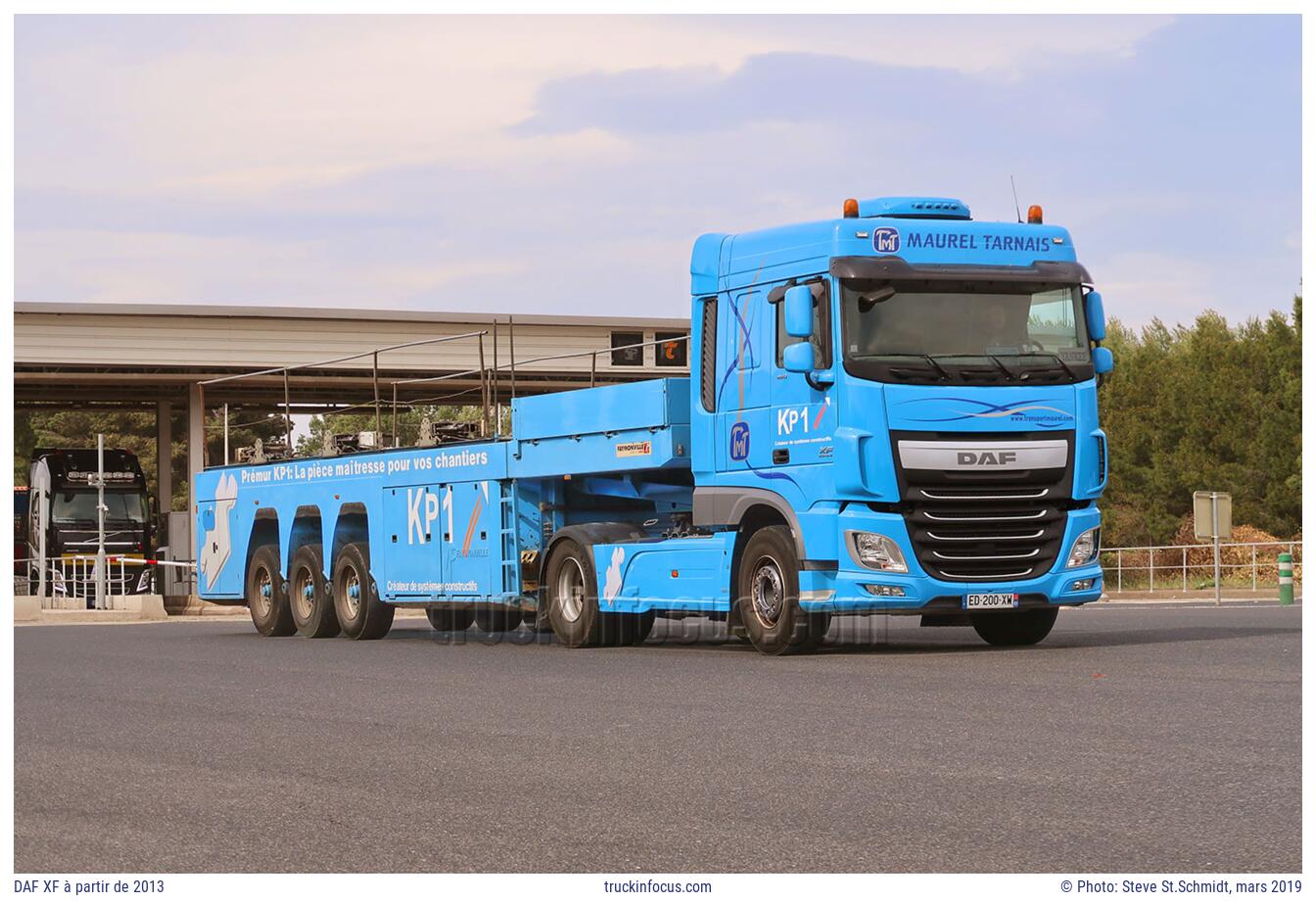 DAF XF à partir de 2013 Photo mars 2019