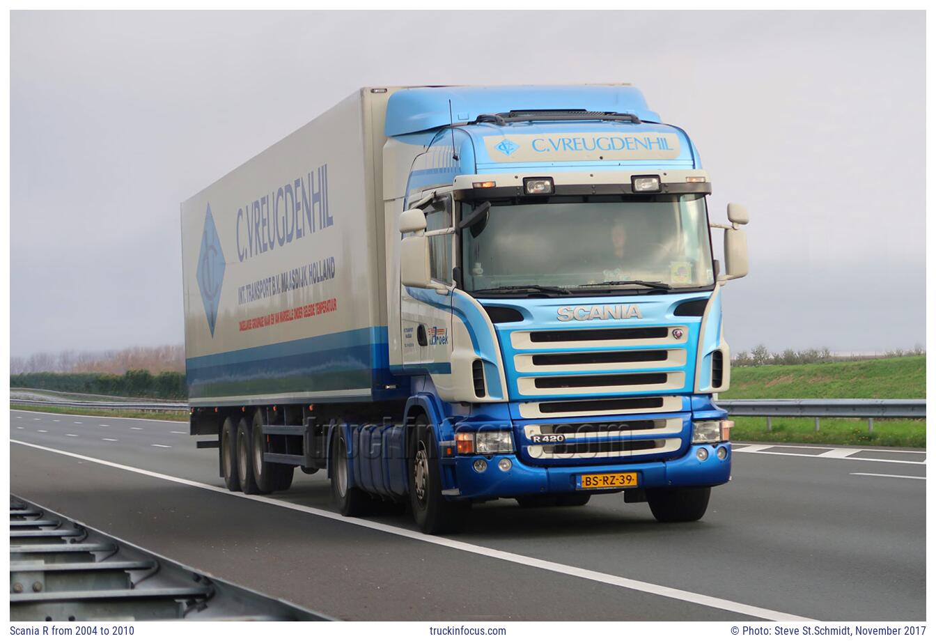 Scania R from 2004 to 2010 Photo November 2017