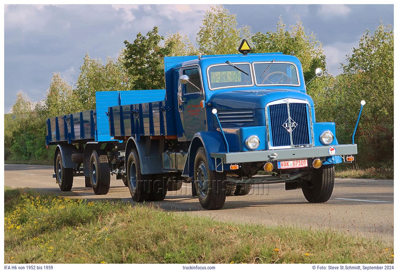 IFA H6 von 1952 bis 1959 Foto September 2024