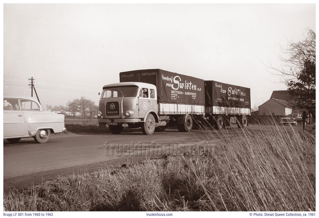 Krupp LF 801 from 1960 to 1963 Photo ca. 1961