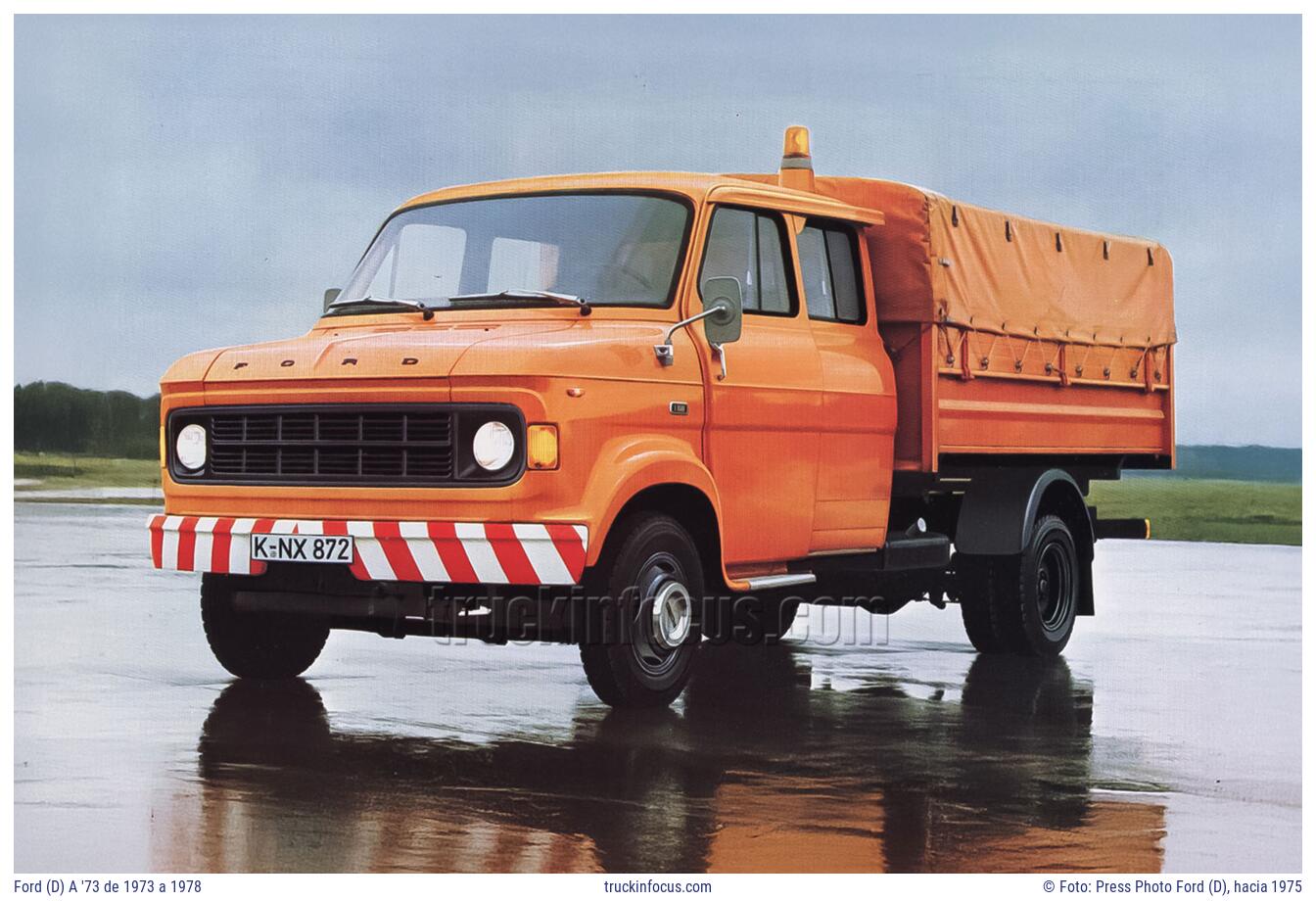 Ford (D) A '73 de 1973 a 1978 Foto hacia 1975