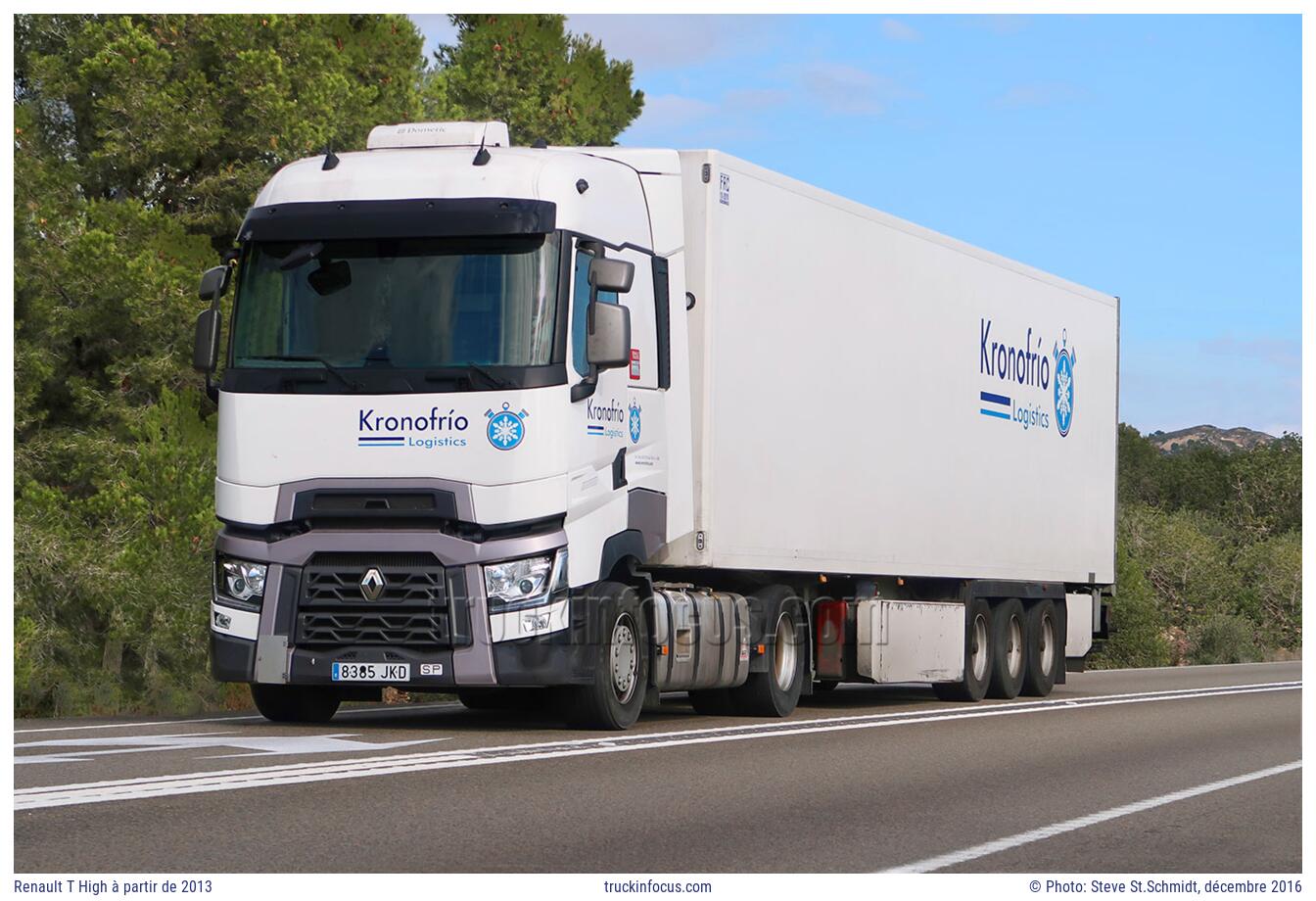 Renault T High à partir de 2013 Photo décembre 2016