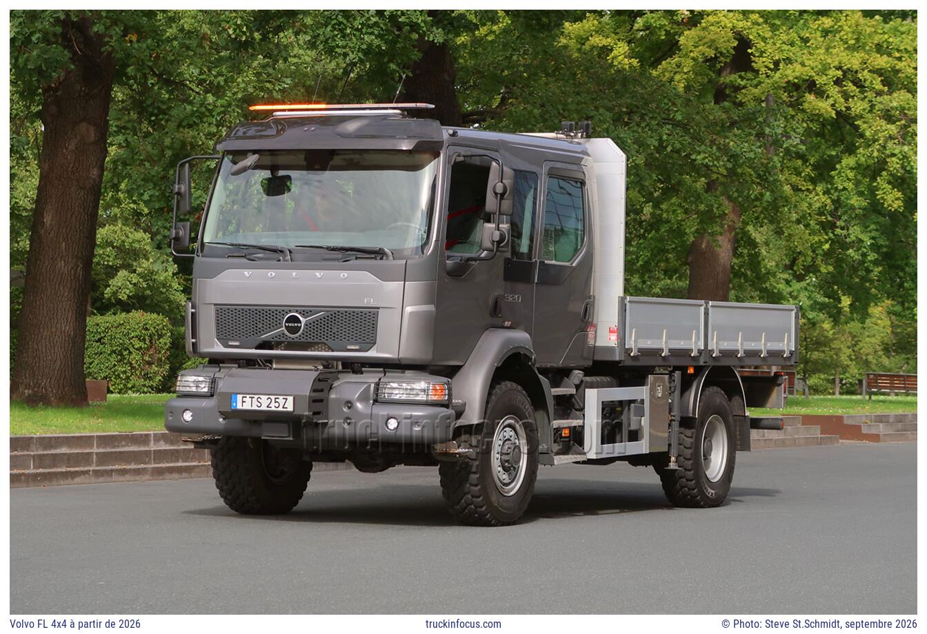Volvo FL 4x4 à partir de 2026 Photo septembre 2026