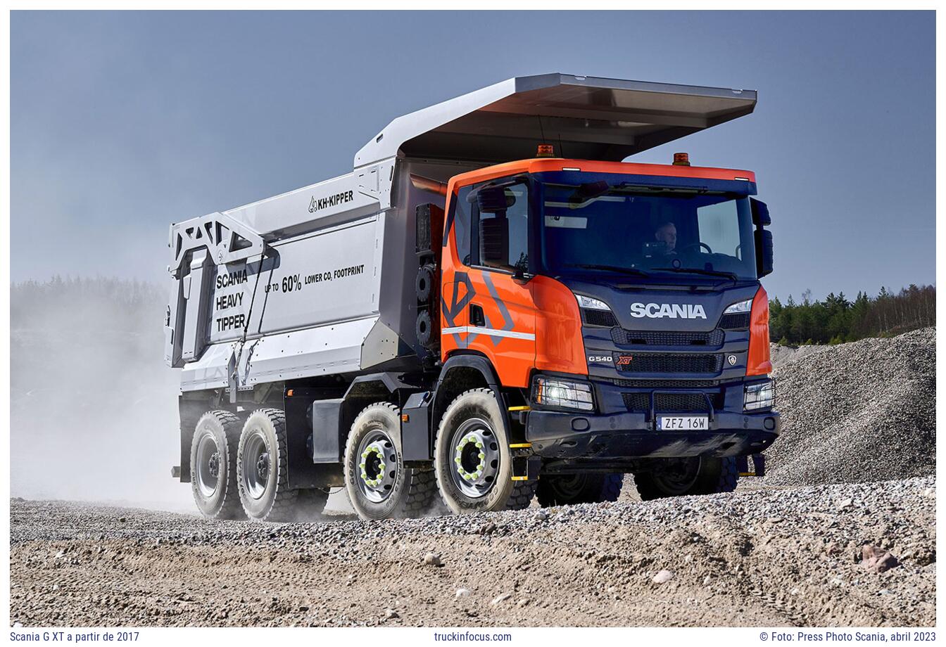 Scania G XT a partir de 2017 Foto abril 2023