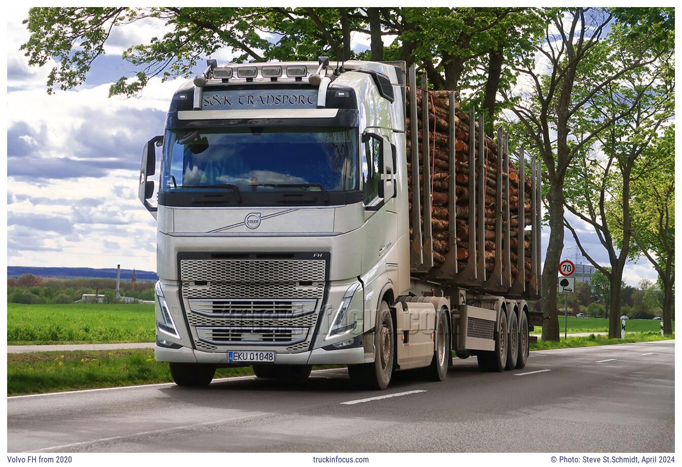 Volvo FH from 2020 Photo April 2024