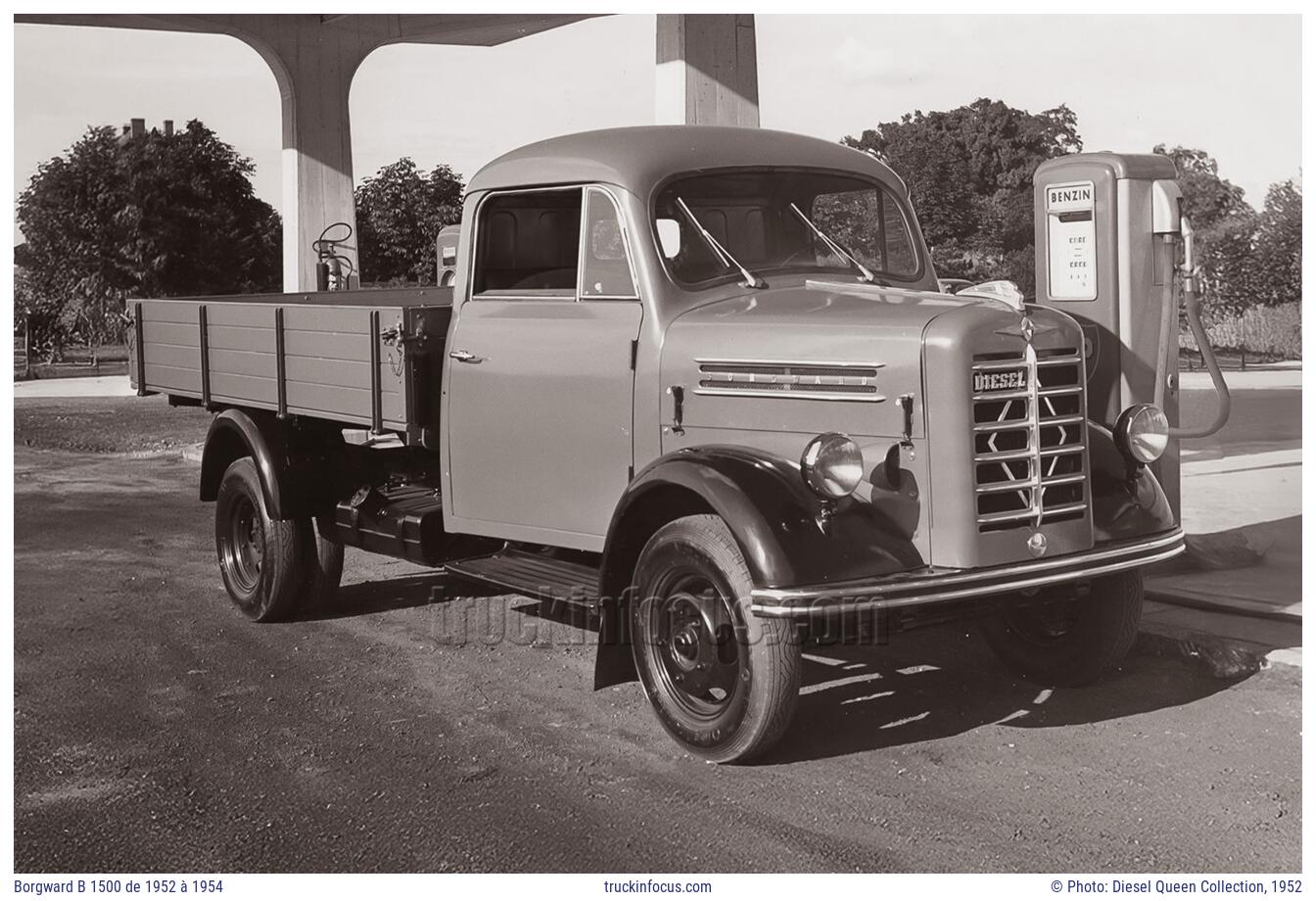 Borgward B 1500 de 1952 à 1954 Photo 1952