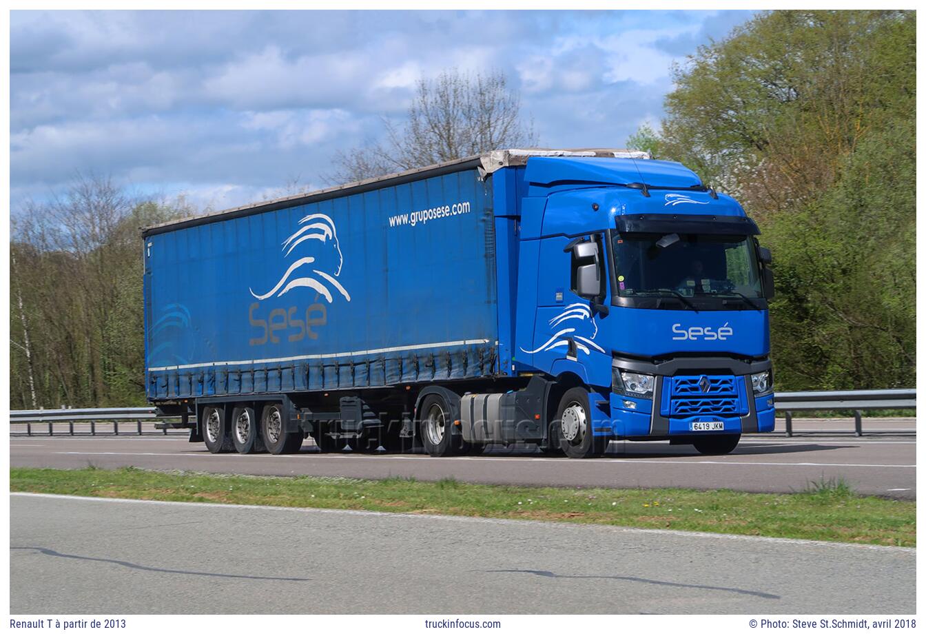 Renault T à partir de 2013 Photo avril 2018