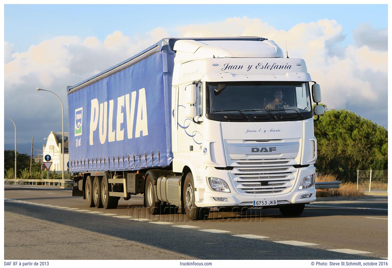 DAF XF à partir de 2013 Photo octobre 2016